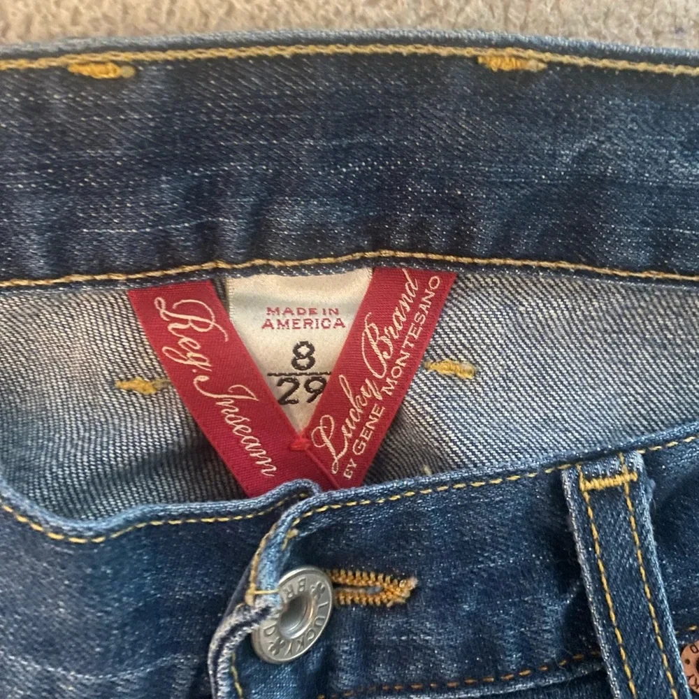 Lucky Mid Rise Sweet Boot Jeans. - Picture 2 of 3